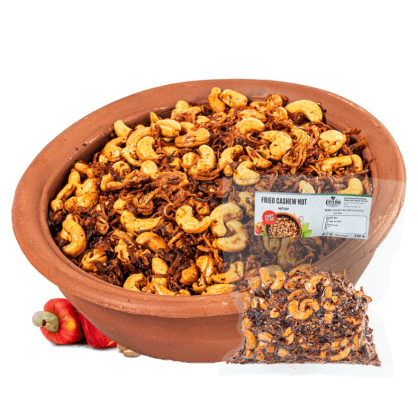 Fried Cashew Mixture — Sri Lankan fried mixtures / badum, vacuum-sealed by Ceylon Rich Products