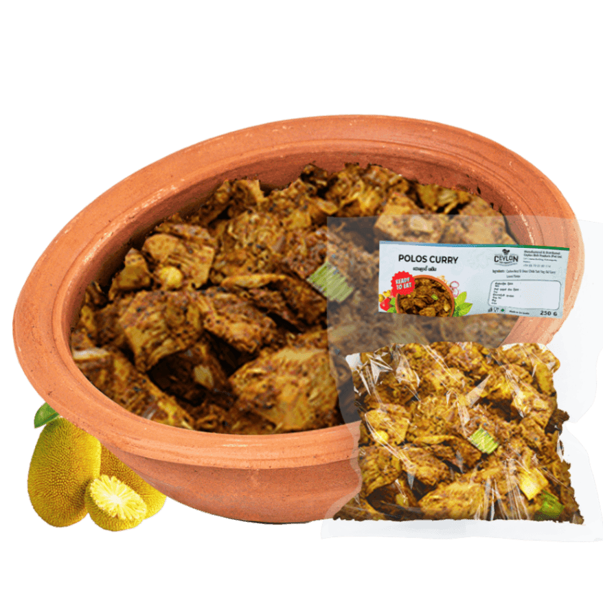 Polos Curry — Sri Lankan curries & chutneys, vacuum-sealed by Ceylon Rich Products in Matara